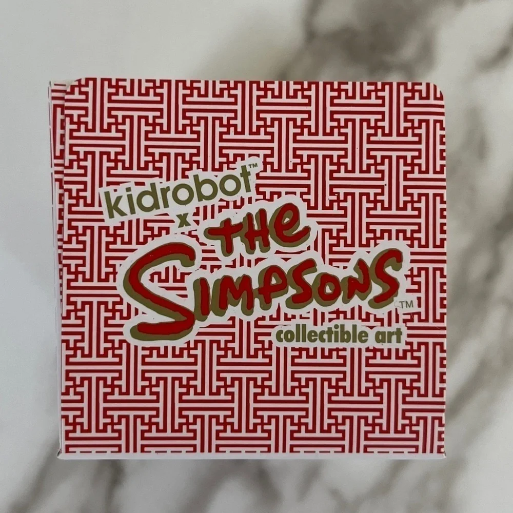 Kidrobot The Simpsons Homer Buddha Donut Mini Collectible Art Figures NEW